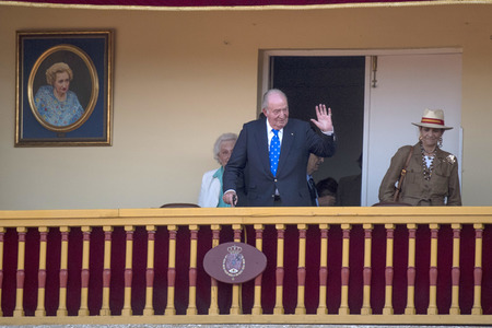 Letzter öffentlicher Auftritt von Juan Carlos I. beim Stierkampf in Aranjuez