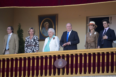 Letzter öffentlicher Auftritt von Juan Carlos I. beim Stierkampf in Aranjuez