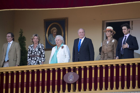 Letzter öffentlicher Auftritt von Juan Carlos I. beim Stierkampf in Aranjuez