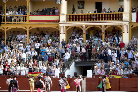 Letzter öffentlicher Auftritt von Juan Carlos I. beim Stierkampf in Aranjuez