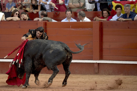 Letzter öffentlicher Auftritt von Juan Carlos I. beim Stierkampf in Aranjuez