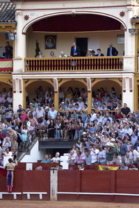 Letzter öffentlicher Auftritt von Juan Carlos I. beim Stierkampf in Aranjuez