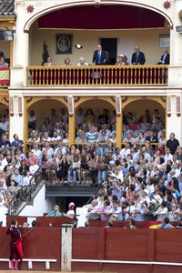 Letzter öffentlicher Auftritt von Juan Carlos I. beim Stierkampf in Aranjuez