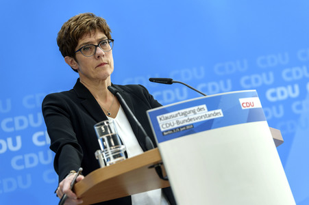 Pressekonferenz zur CDU-Klausurtagung in Berlin