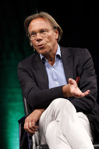 Robert Habeck und Harald Welzer auf der phil.cologne 2019 in Köln