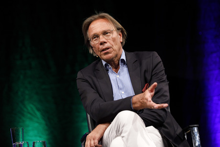 Robert Habeck und Harald Welzer auf der phil.cologne 2019 in Köln