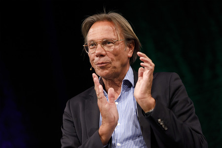 Robert Habeck und Harald Welzer auf der phil.cologne 2019 in Köln