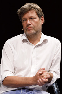 Robert Habeck und Harald Welzer auf der phil.cologne 2019 in Köln