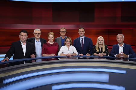 Talkshow 'hart aber fair' in Berlin