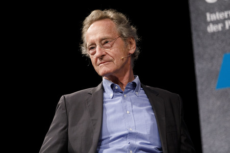 Bernhard Schlink und Tobias Rosefeldt auf der phil.cologne 2019 in Köln