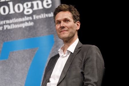 Bernhard Schlink und Tobias Rosefeldt auf der phil.cologne 2019 in Köln