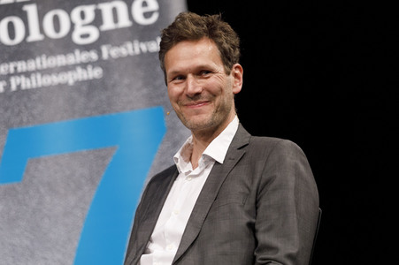 Bernhard Schlink und Tobias Rosefeldt auf der phil.cologne 2019 in Köln