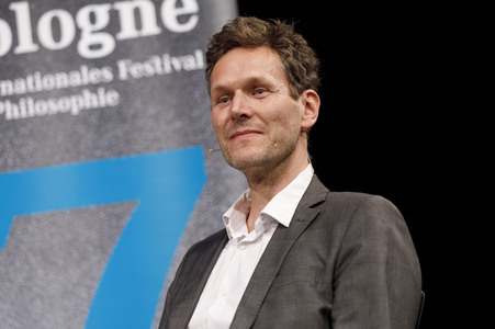 Bernhard Schlink und Tobias Rosefeldt auf der phil.cologne 2019 in Köln