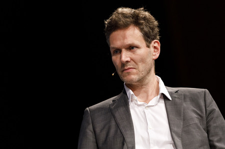 Bernhard Schlink und Tobias Rosefeldt auf der phil.cologne 2019 in Köln