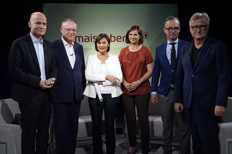 Talkshow 'Maischberger' in Berlin