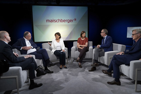 Talkshow 'Maischberger' in Berlin