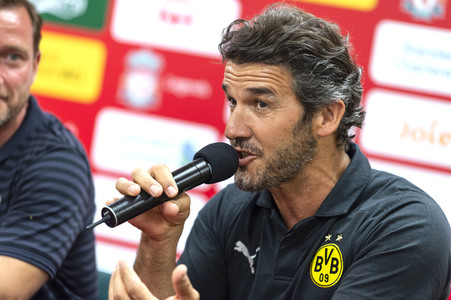 Pressekonferenz zum Match Liverpool FC Legends vs BVB Legends in Hongkong