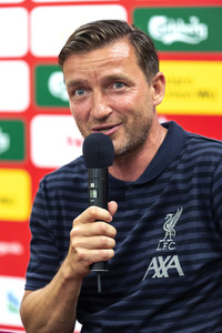 Pressekonferenz zum Match Liverpool FC Legends vs BVB Legends in Hongkong