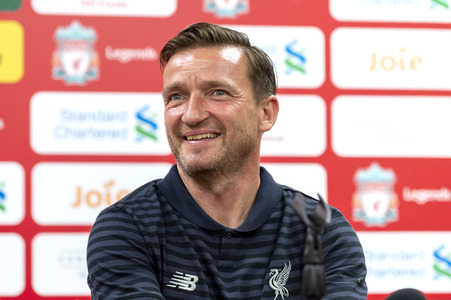 Pressekonferenz zum Match Liverpool FC Legends vs BVB Legends in Hongkong