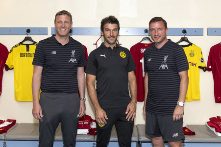 Pressekonferenz zum Match Liverpool FC Legends vs BVB Legends in Hongkong