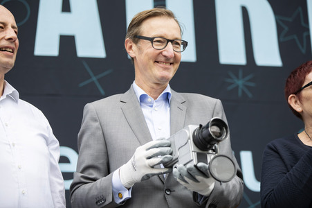 DLR-Raumfahrt-Show in Erfurt