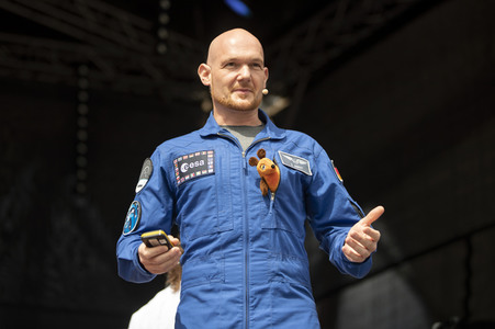 DLR-Raumfahrt-Show in Erfurt