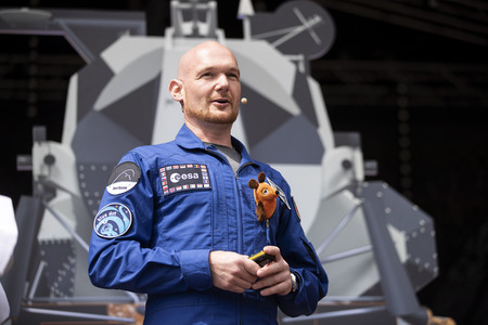 DLR-Raumfahrt-Show in Erfurt