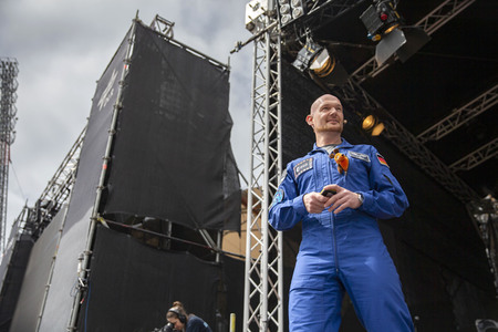 DLR-Raumfahrt-Show in Erfurt