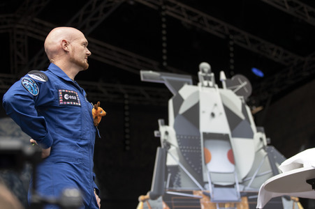 DLR-Raumfahrt-Show in Erfurt