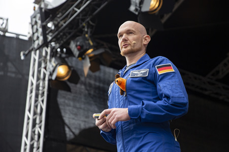 DLR-Raumfahrt-Show in Erfurt