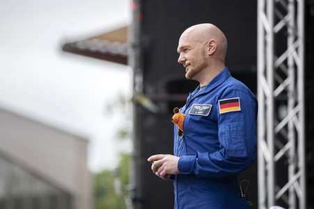 DLR-Raumfahrt-Show in Erfurt