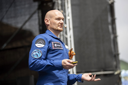 DLR-Raumfahrt-Show in Erfurt