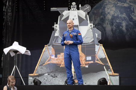 DLR-Raumfahrt-Show in Erfurt