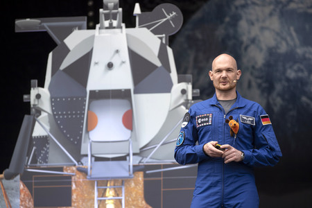 DLR-Raumfahrt-Show in Erfurt