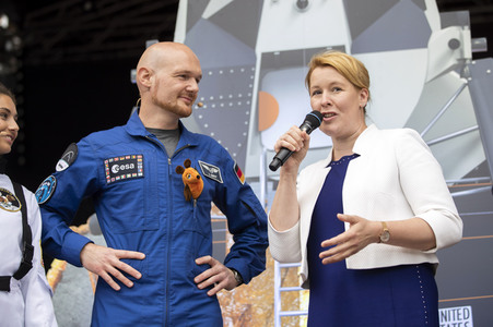 DLR-Raumfahrt-Show in Erfurt