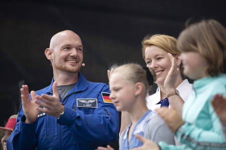 DLR-Raumfahrt-Show in Erfurt