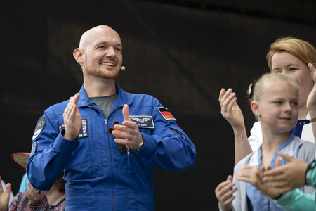 DLR-Raumfahrt-Show in Erfurt
