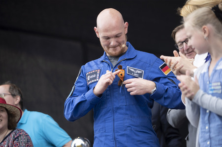 DLR-Raumfahrt-Show in Erfurt