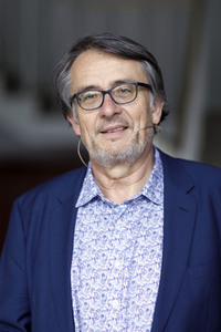 Elisabeth Wehling und Gert Scobel auf der phil.cologne 2019 in Köln