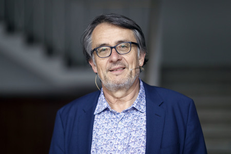 Elisabeth Wehling und Gert Scobel auf der phil.cologne 2019 in Köln