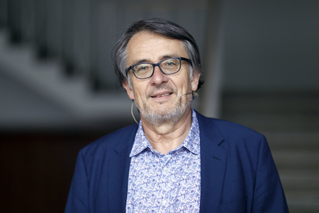 Elisabeth Wehling und Gert Scobel auf der phil.cologne 2019 in Köln