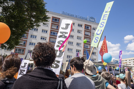 Marsch füru Jesus und Marsch für Satan in Leipzig