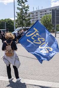Marsch füru Jesus und Marsch für Satan in Leipzig