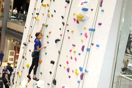 Promi-Klettern in Hamburg