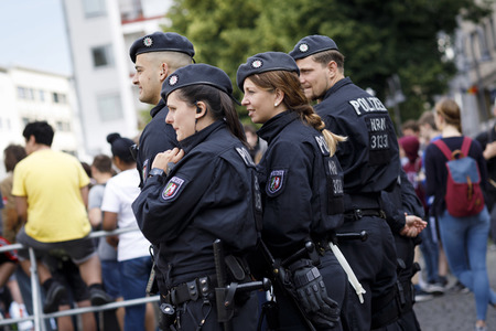Symbolfoto Polizeipräsenz