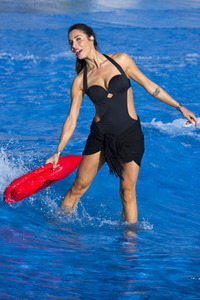 Eröffnung der Sommer-Saison 2019 des Parque Warner Beach in Madrid