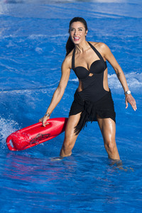 Eröffnung der Sommer-Saison 2019 des Parque Warner Beach in Madrid