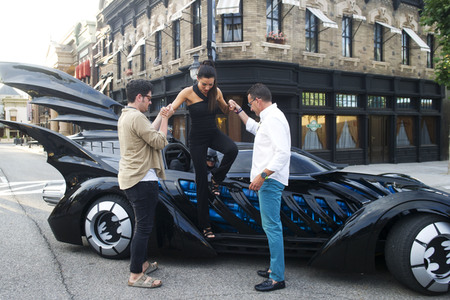 Eröffnung der Sommer-Saison 2019 des Parque Warner Beach in Madrid