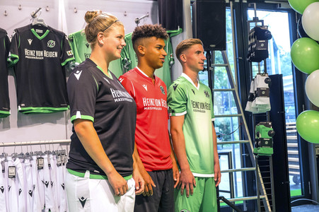Hannover 96 Trikotpräsentation in Hannover