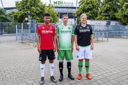 Hannover 96 Trikotpräsentation in Hannover